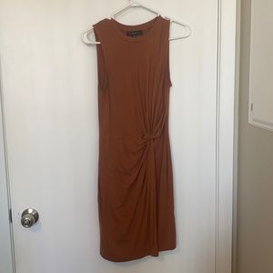 COPY - Burnt orange fitted dress